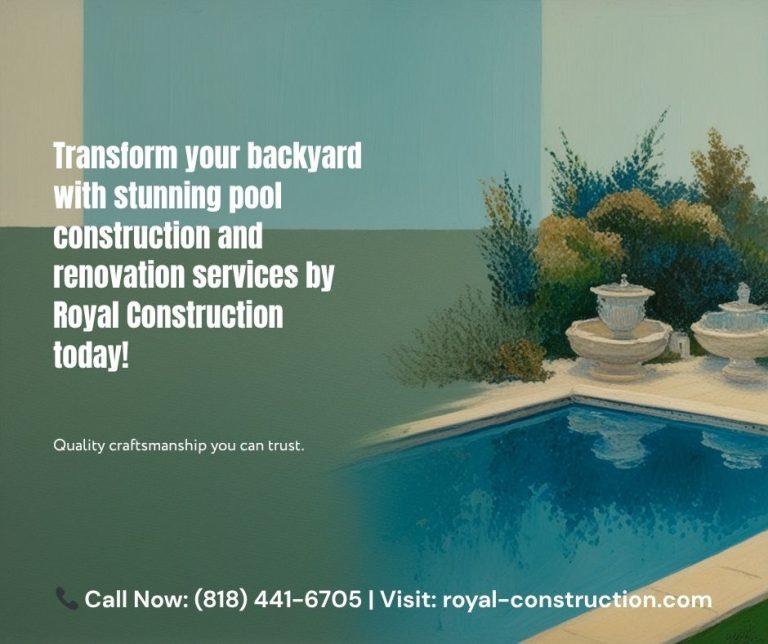 Pool Construction & Renovation